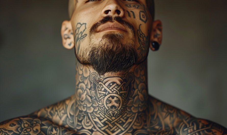 Quels styles de tatouage masculin pour le cou choisir ?